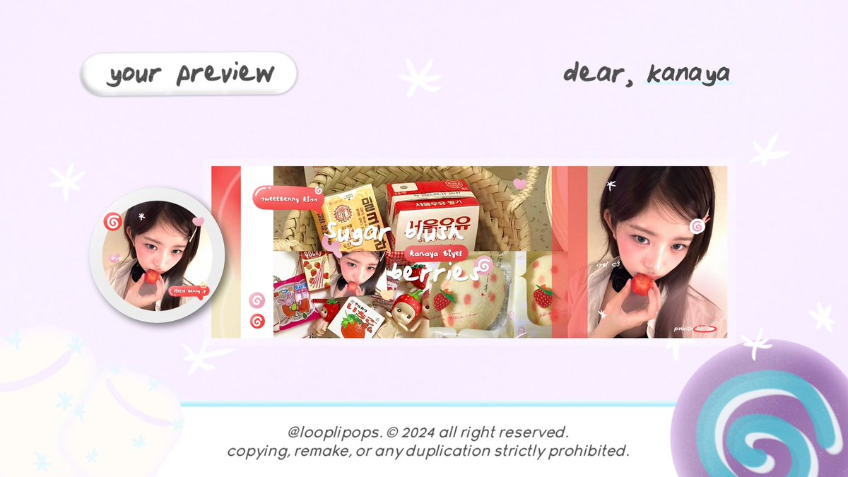 looplipops's tweet image. 🍬 .. /any interaction will be appreciated!

salute, lipops! 🍭🖐🏻 ° . 𖥔 lama tidak bersua. aku kembali ke ba dengan ospek setup serta katalog baru (1/7) for @looplipops

layout ini namanya "𝗹𝗶𝗽𝗼𝗽𝘀" bila ada kesamaan please hmu, ya! ✨🤏🏻

#zonauang #zonajajan