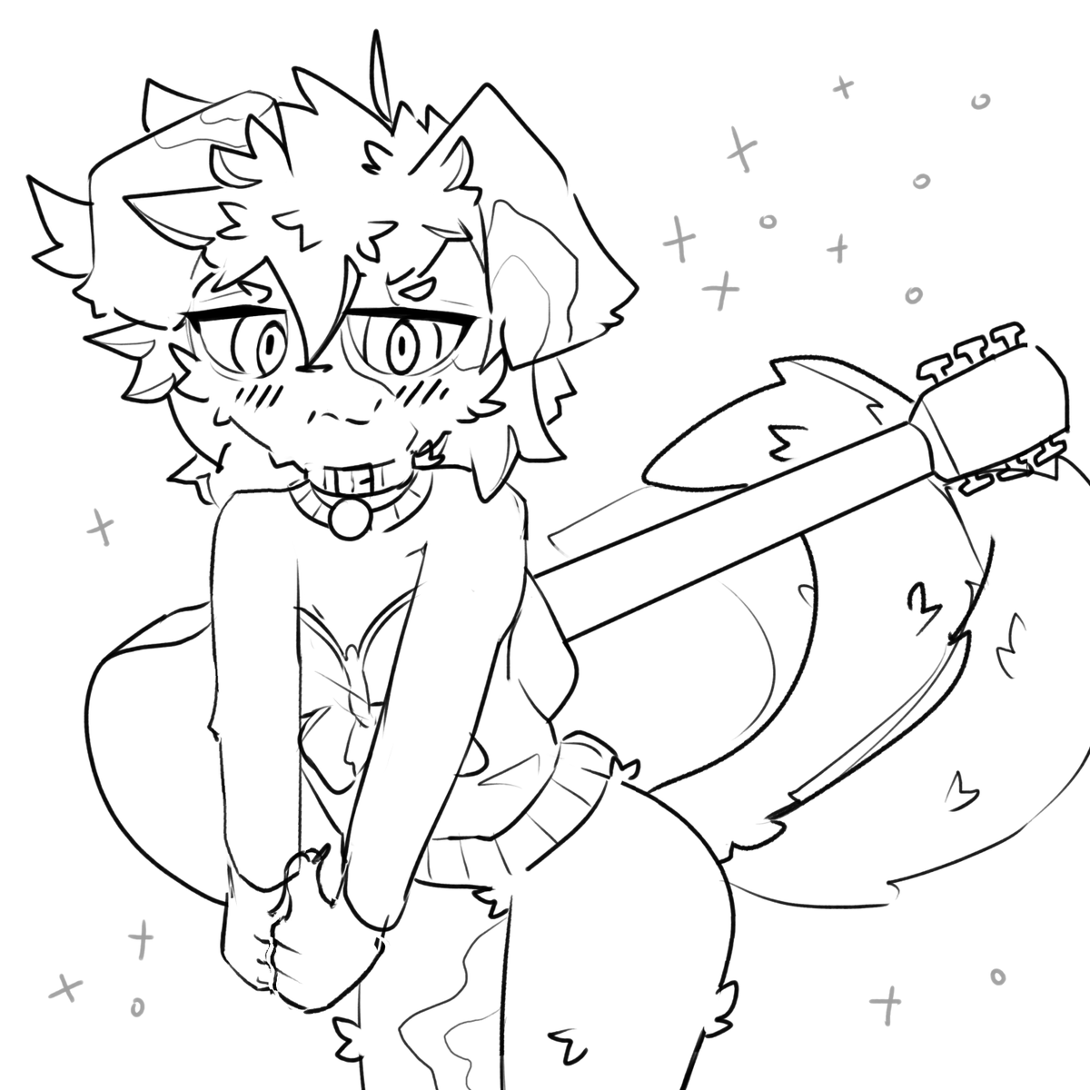 slickestfox's tweet image. suddenly had the urge to made new OC at 6 am