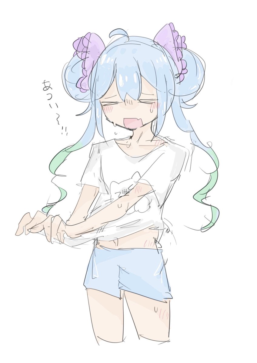 c_0w0_m's tweet image. 有栖ちゃんたち