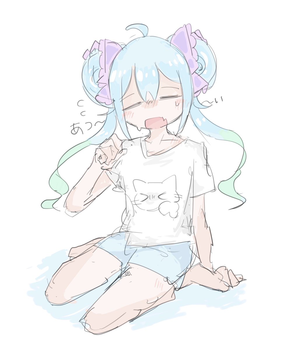 c_0w0_m's tweet image. 有栖ちゃんたち