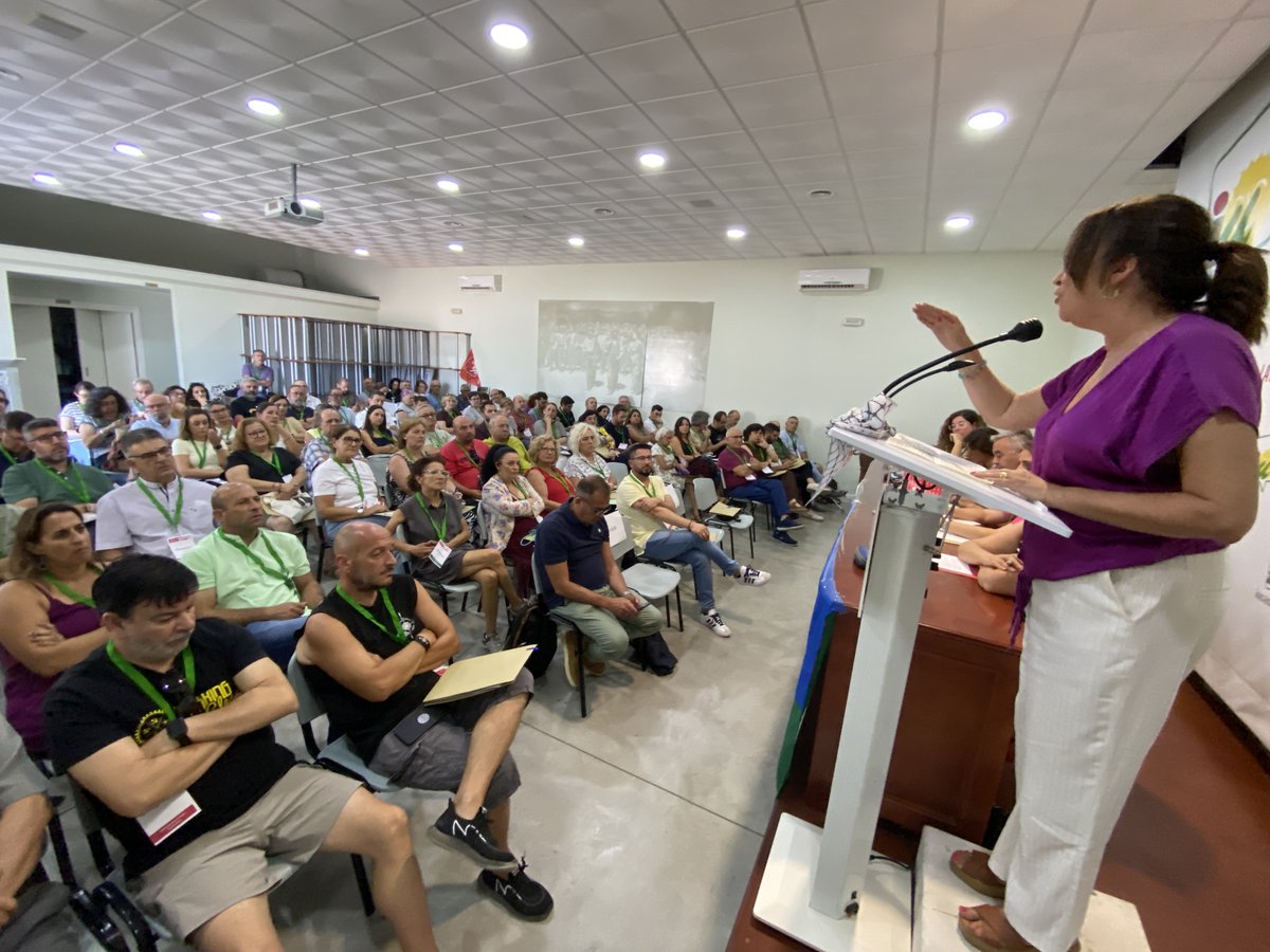 <a href="/ccoocadiz/">CCOO de Cádiz</a> <a href="/InmaOrtega68/">INMAORTEGA</a> <a href="/CCOO/">COMISIONES OBRERAS</a> <a href="/JorgeRguezPerez/">JorgeRguezTrebujena🔻</a> <a href="/mellado_pepe/">PepeMellado</a> <a href="/PCACadiz/">PCA Cádiz</a> <a href="/RaulRuizBerdejo/">Raúl Ruiz-Berdejo 🔻</a> <a href="/iuandalucia/">IU Andalucía🔻</a> <a href="/buenopin/">Jose Luis Bueno🔻</a> La secretaria provincial de <a href="/ccoocadiz/">CCOO de Cádiz</a> <a href="/InmaOrtega68/">INMAORTEGA</a> ha alabado la "unidad de acción" de la izquierda política y sindical como herramienta necesaria para avanzar en derechos laborales y sociales para la clase trabajadora.