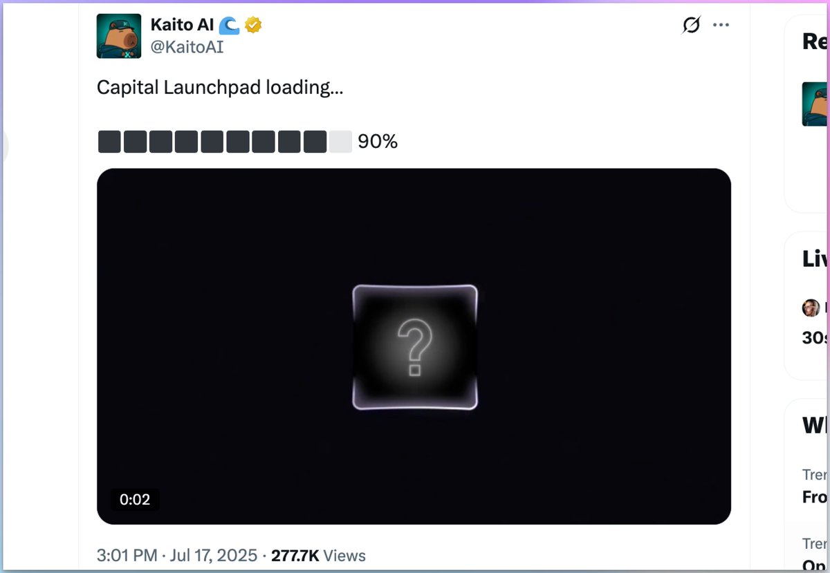 〽️ᄃムt 🐾 (@mztacat) on Twitter photo Simple Heads up Espresso ( <a href="/EspressoSys/">Espresso ☕️</a> ): coming to Kaito
While I have created posts on Espresso with over 8m impressions in the past covering most of its onchain and social tasks, it is worth to note that Kaito will most likely take part in the reward
--🧮Here's a quick Simple Heads up Espresso ( <a href="/EspressoSys/">Espresso ☕️</a> ): coming to Kaito
While I have created posts on Espresso with over 8m impressions in the past covering most of its onchain and social tasks, it is worth to note that Kaito will most likely take part in the reward
--🧮Here's a quick