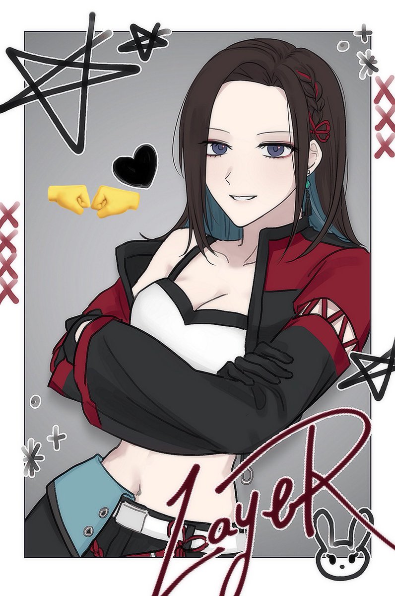 ilpal_e's tweet image. #bandoriart 
커미션 레이😝 
아르르르르컹컹컹