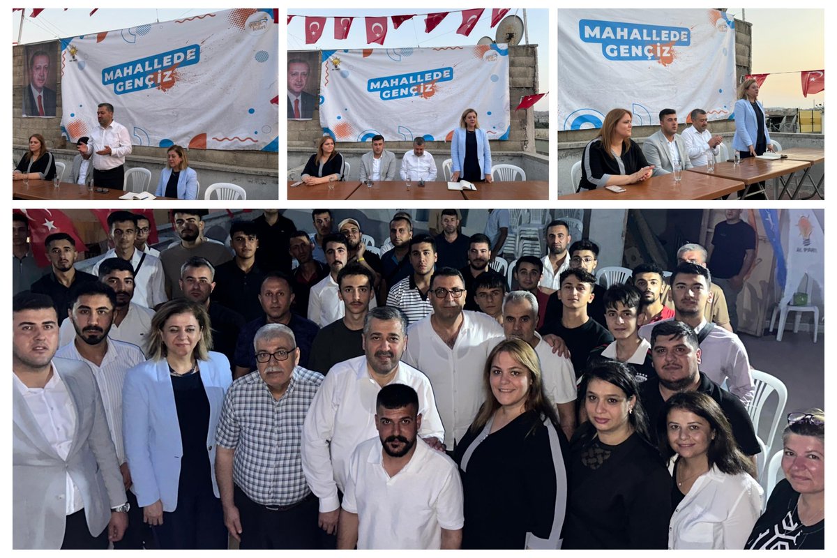 Arb.Av.Yasemin KARACA ERSÖZ (@avyaseminkaraca) on Twitter photo Dünden Kalanlar 4️⃣
Gençlik Mahallede 🧑
GBB Başkan Vekilimiz Sn.<a href="/Yilmaz_feray/">Feray Yılmaz</a> İlçe Başkanımız Sn. <a href="/ismailguler027/">İsmail Güler</a> Gençlik Kolları Başkanımız Sn.<a href="/bese_yakup/">Yakup Beşe🇹🇷</a> ile birlikte 29 Ekim mahallesinde Gençlik Mahallede idi.
Heyecan dolu bu buluşmada gençlerimizle bir araya geldik. 🤗 Dünden Kalanlar 4️⃣
Gençlik Mahallede 🧑
GBB Başkan Vekilimiz Sn.<a href="/Yilmaz_feray/">Feray Yılmaz</a> İlçe Başkanımız Sn. <a href="/ismailguler027/">İsmail Güler</a> Gençlik Kolları Başkanımız Sn.<a href="/bese_yakup/">Yakup Beşe🇹🇷</a> ile birlikte 29 Ekim mahallesinde Gençlik Mahallede idi.
Heyecan dolu bu buluşmada gençlerimizle bir araya geldik. 🤗