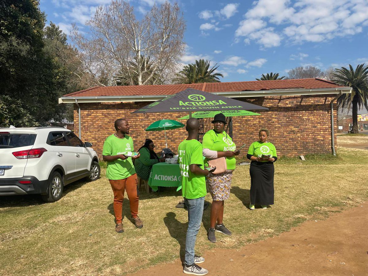 ActionSA_EkuReg's tweet image. [SPOTTED]

WARD 111, DUNNOTTAR.