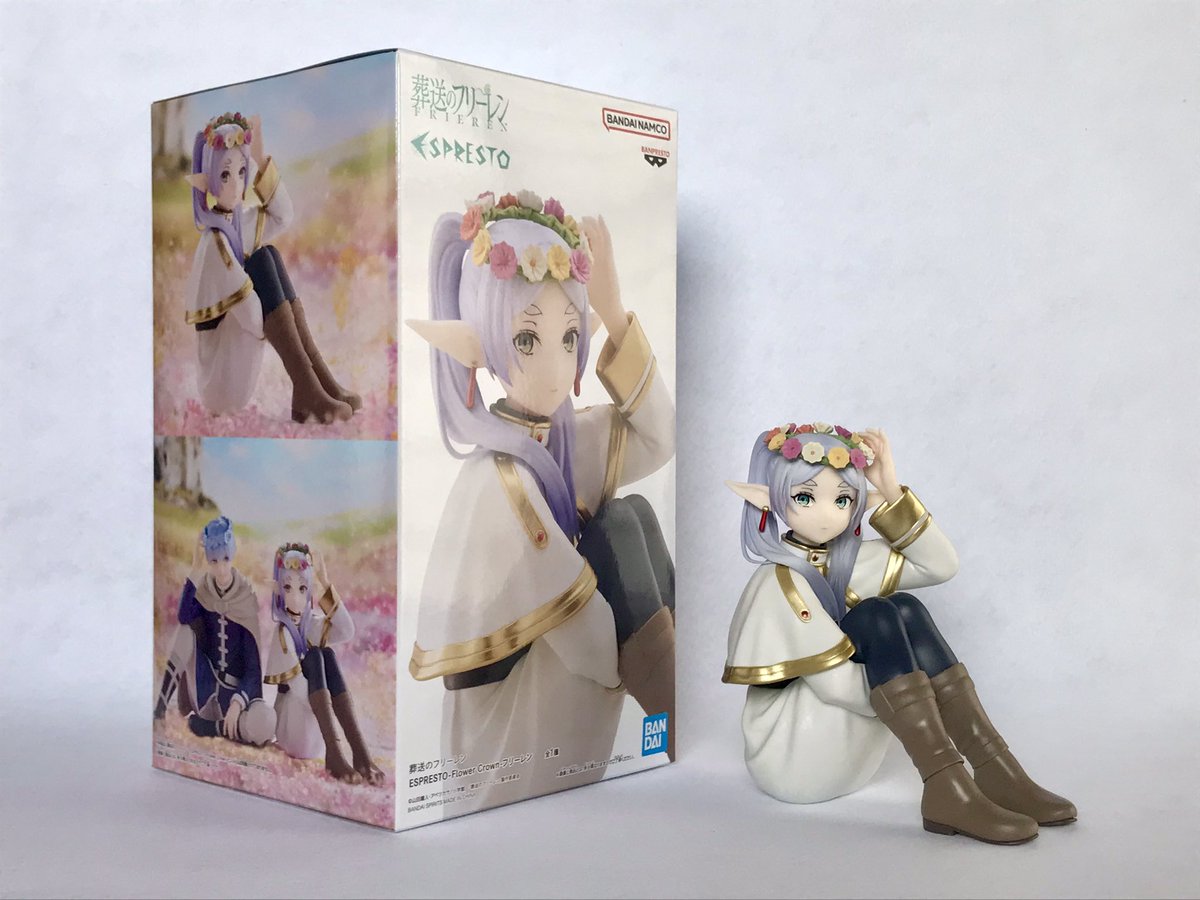 BANDAI/ESPRESTO/Flower Crown フリーレン

フリーレン様 今日もお綺麗ですね
映えるビッグスケール
面相/造形/塗装 まぁ良し
抱きしめたいﾁﾕｯﾁｭしたい

#葬送のフリーレン