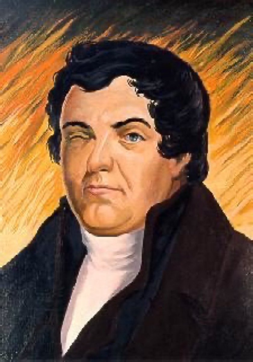 HistoricalRook's tweet image. #OTD July 19, 1838:
Death of Christmas Evans, a man of lowly birth, and little education. But in the hands of God he became one of the most eloquent and powerful preachers in Wales. Great crowds would gather to hear his vivid, imaginative sermons. Known as The One-Eyed Bunyan of…