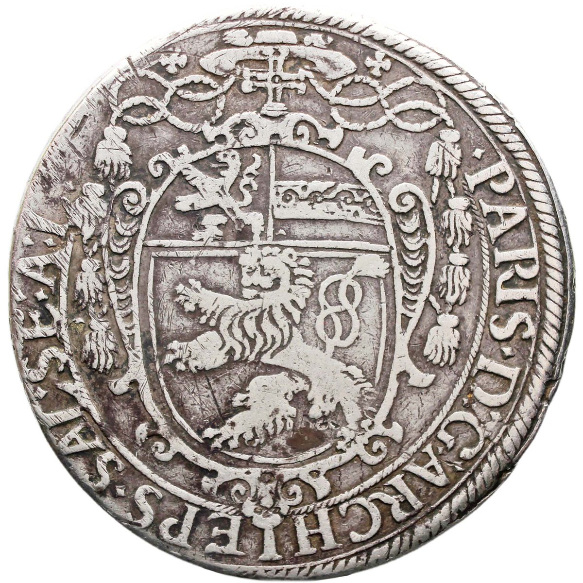 1623 Thaler Bishopric of Salzburg Silver Coin Austrian states Paris von Lodron zipzappa.com/products/1623-…