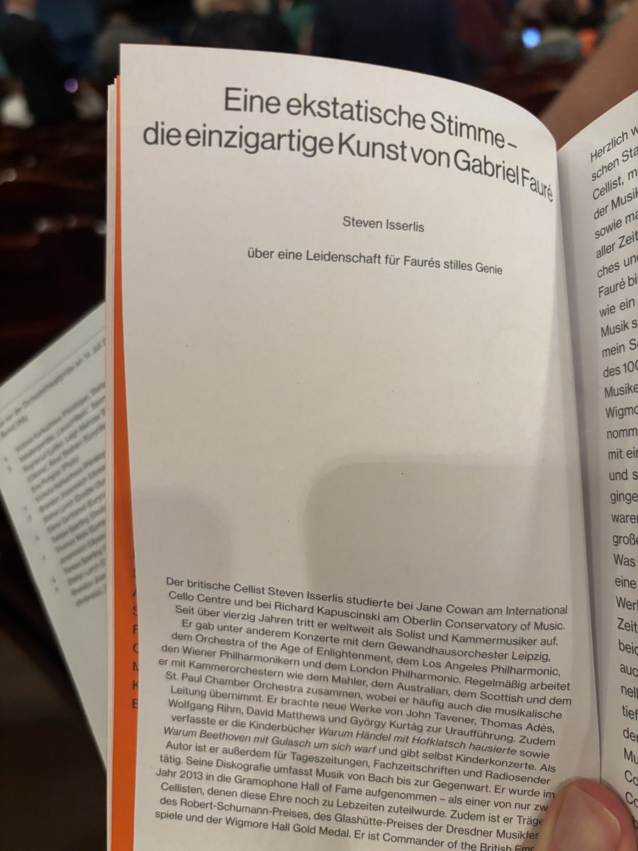 StevenIsserlis's tweet image. Returning from my first ever foreign trip in order to see an opera - Faurê’s glorious Pénélope (well worth the effort!). And the joy of travelling without a cello! Everyone should try it once…Only SLIGHTLY marred by the panics every five minutes :’Oh God - Where is it???’