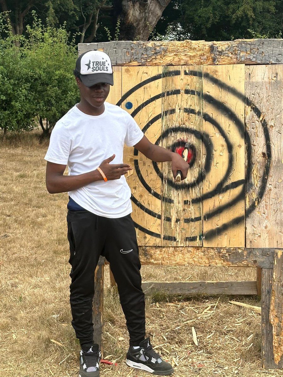HaringeyLP's tweet image. We had a go at axe throwing @StubbersCentre this week. 🪓 #ThisIsAP