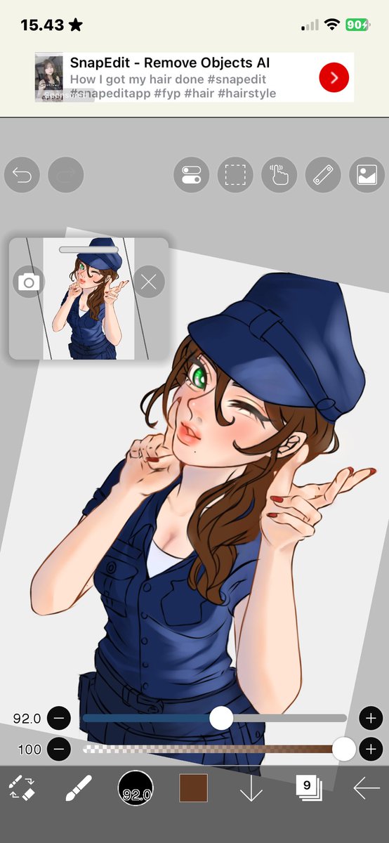 matcharrin's tweet photo. kujadikan brunette gegara uda capek https://t.co/71JQjYNfcp