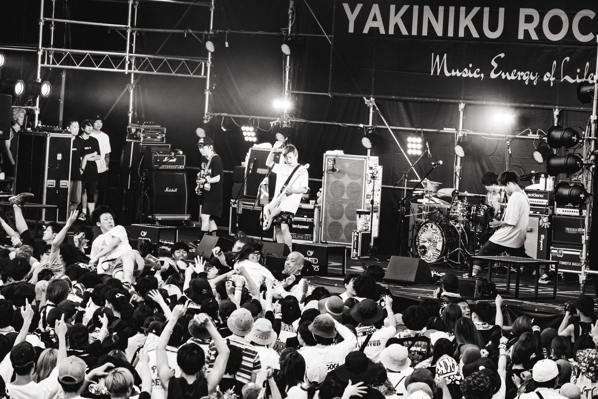 04LS_nagoya's tweet image. 【ライブ終了!】
■7/19(土) 野底山森林公園
『焼來肉ロックフェス』
初の #ヤキフェス🍖💥
最高でした〜!!!
📸@NINJA_JON