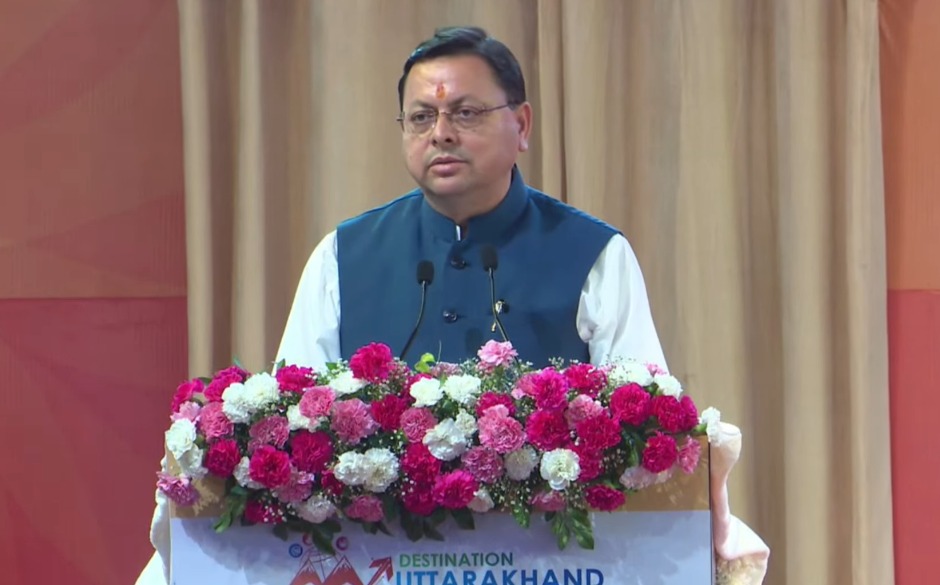 CM Office Uttarakhand (@ukcmo) on Twitter photo "हमारी सरकार भी औद्योगिक विकास की दिशा में तेजी से आगे बढ़ रही है। हमने सिंगल विंडो सिस्टम में सुधार किया। साथ ही 30 से अधिक नीतियों को लागू कर निवेशकों को बेहतर माहौल दिलाने का प्रयास किया है।": माननीय मुख्यमंत्री श्री <a href="/pushkardhami/">Pushkar Singh Dhami</a> जी।
#UttarakhandNiveshUtsav "हमारी सरकार भी औद्योगिक विकास की दिशा में तेजी से आगे बढ़ रही है। हमने सिंगल विंडो सिस्टम में सुधार किया। साथ ही 30 से अधिक नीतियों को लागू कर निवेशकों को बेहतर माहौल दिलाने का प्रयास किया है।": माननीय मुख्यमंत्री श्री <a href="/pushkardhami/">Pushkar Singh Dhami</a> जी।
#UttarakhandNiveshUtsav