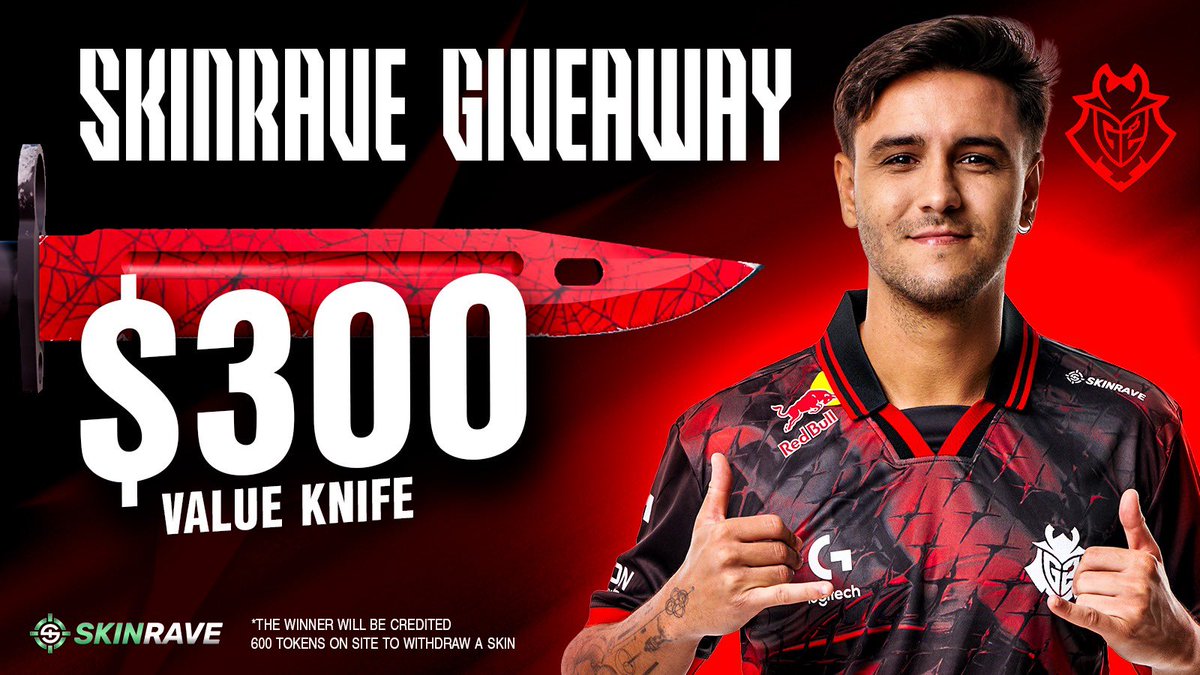 SunPayus (@sunpayuscs) on Twitter photo To celebrate joining G2, I teamed up with SkinRave to host a giveaway!
✅ Follow me
✅ Follow <a href="/skinravegg/">SkinRave.gg</a>
✅ Retweet this post
✅ Tag 2 friends that you carry
Giveaway ends on July 25th
18+ only To celebrate joining G2, I teamed up with SkinRave to host a giveaway!
✅ Follow me
✅ Follow <a href="/skinravegg/">SkinRave.gg</a>
✅ Retweet this post
✅ Tag 2 friends that you carry
Giveaway ends on July 25th
18+ only