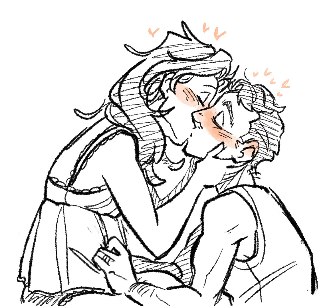 xmoonlitxdreamx's tweet image. ( fbdo ; ferris bueller , sloane peterson )
ferslo doodles. Idk theyre sweet to me...