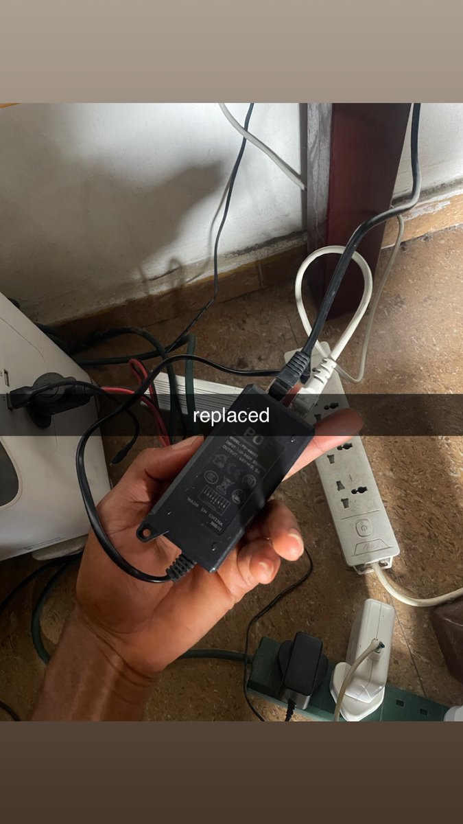 Imi_kan's tweet image. Sometimes it’s the smallest thing like a PoE adapter that can interrupt the flow.
But that’s part of the journey. Learn. Adjust. Reconnect.
Replaced my faulty PoE adapter yesterday
Hotspot’s back online. So is my mission to own part of the open internet.
@WayruNetwork
#DePIN