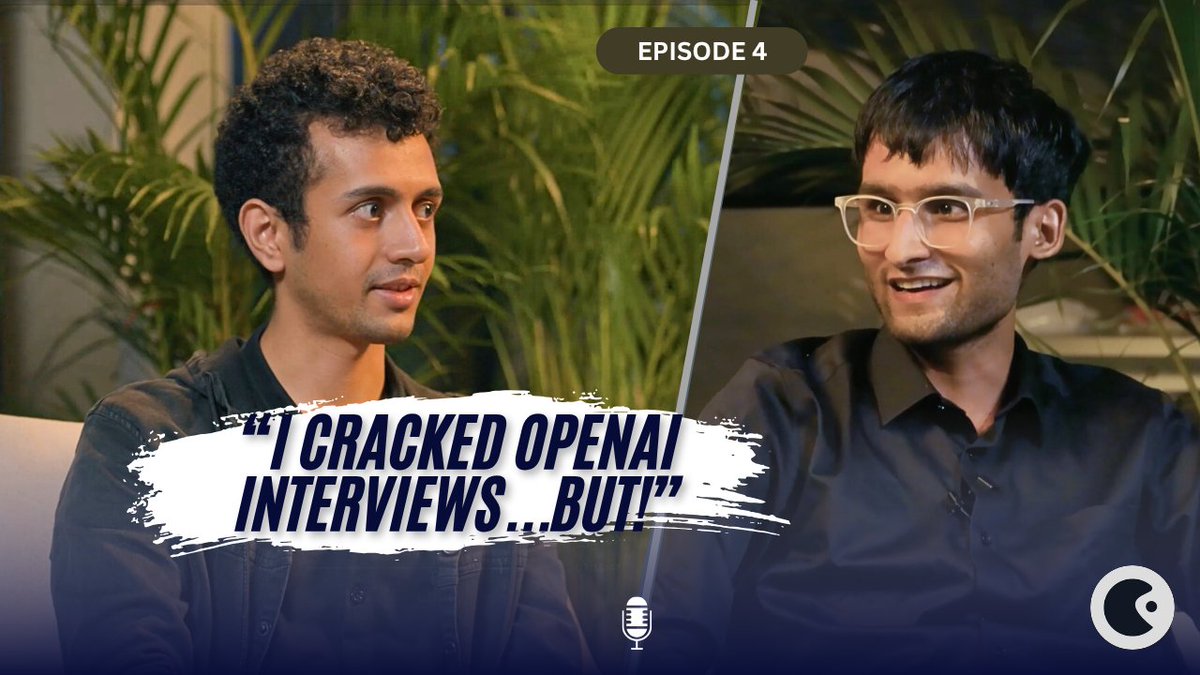 himanshustwts's tweet image. Soham Parekh Unplugged! 💥
Full Podcast is LIVE (link in reply)
Watch at 1.25x for better experience.
