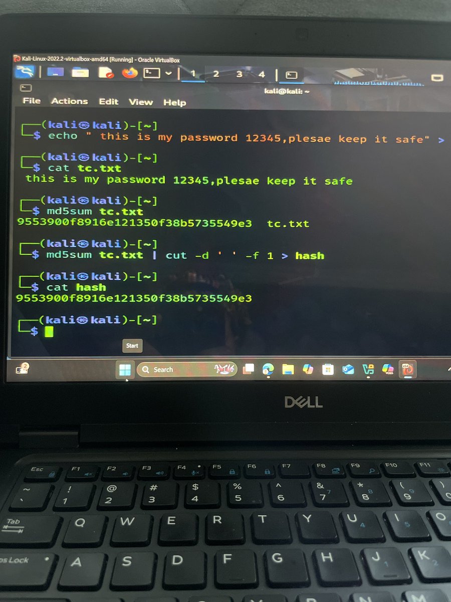 Jenniferokoroa1's tweet image. I just generated a checksum for my file, extracted the hash value, and saved it to a hash file. Using data integrity I can verify if my data was corrupted or tampered with during transmission #DataIntegrity #Checksum #HashValue @ireteeh  @The_Geminiman