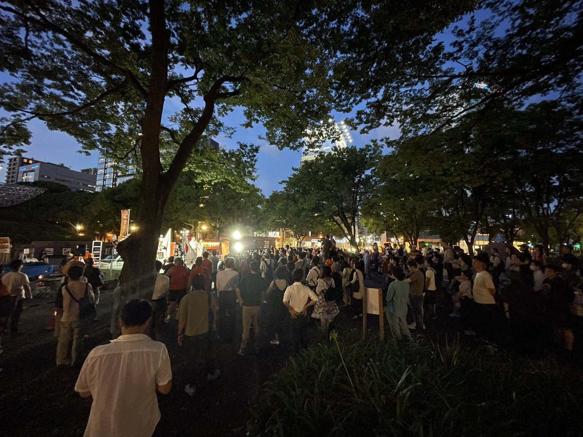 Jomon_moomin's tweet image. 名古屋も盛り上がっとるでよ🧡
#杉本じゅんこ 
#日本人ファースト参政党