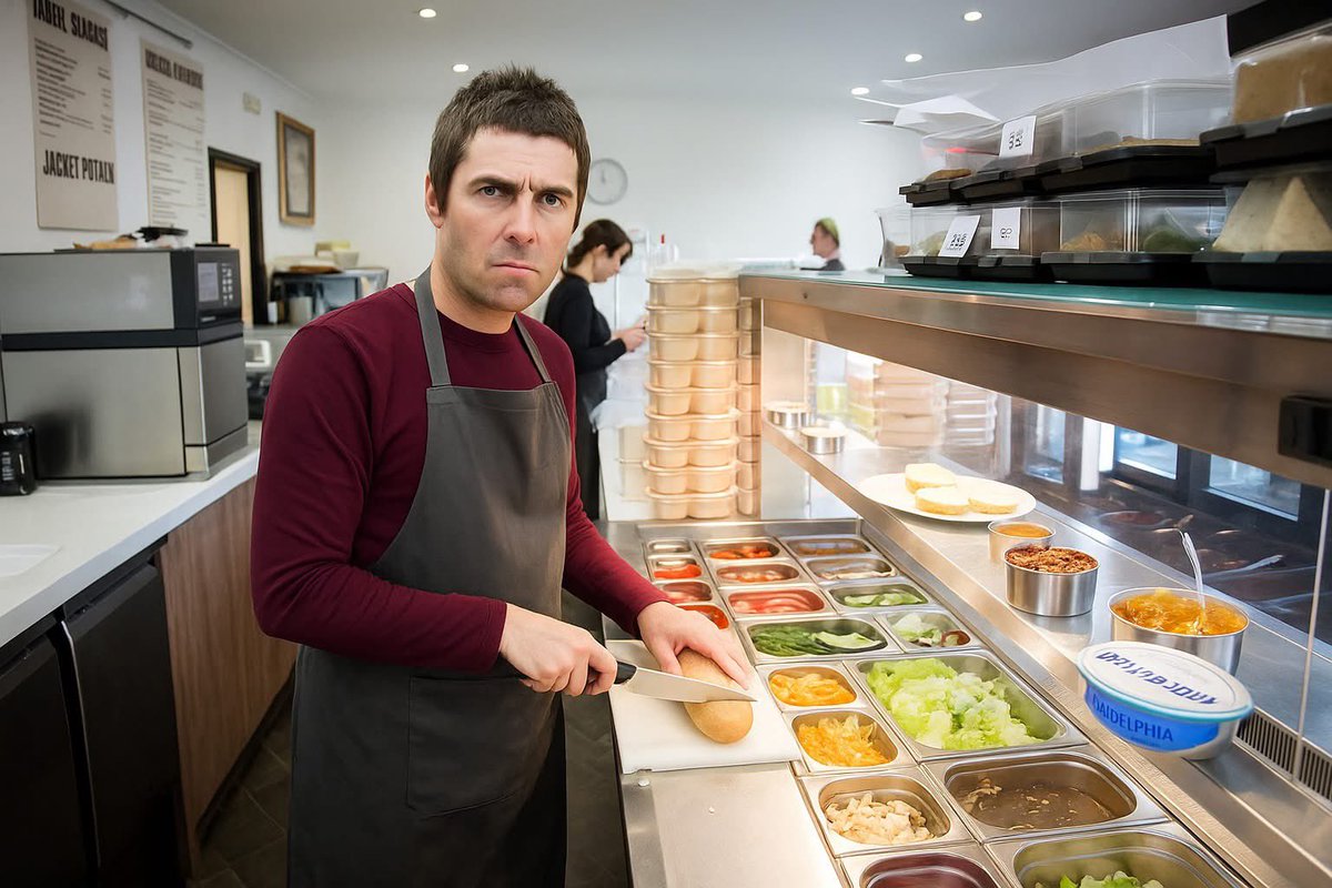 🎸 “Don’t look back in hunger…” 🍞

<a href="/liamgallagher/">Liam Gallagher</a> popped in to Brunch this morning to knock up some lunch for him and <a href="/NoelGallagher/">Noel Gallagher</a> before Heaton Park tonight.

Word is…
🥒 He demanded extra pickles
🎶 And muttered something about “Rock 'n' Roll star sarnies”