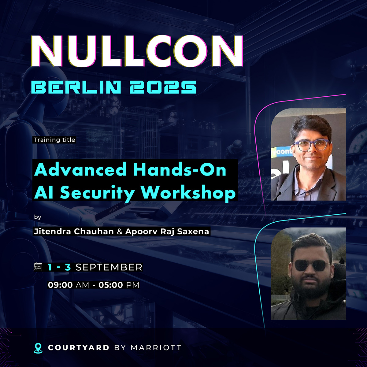 nullcon's tweet image. Join Jitendra Chauhan and Apoorv Saxena at #NullconBerlin2025 for practically learning offensive and defensive GenAI tactics.

Know More: nullcon.net/berlin-2025/tr…

#AIsecurity #artificialintelligence #machinelearning