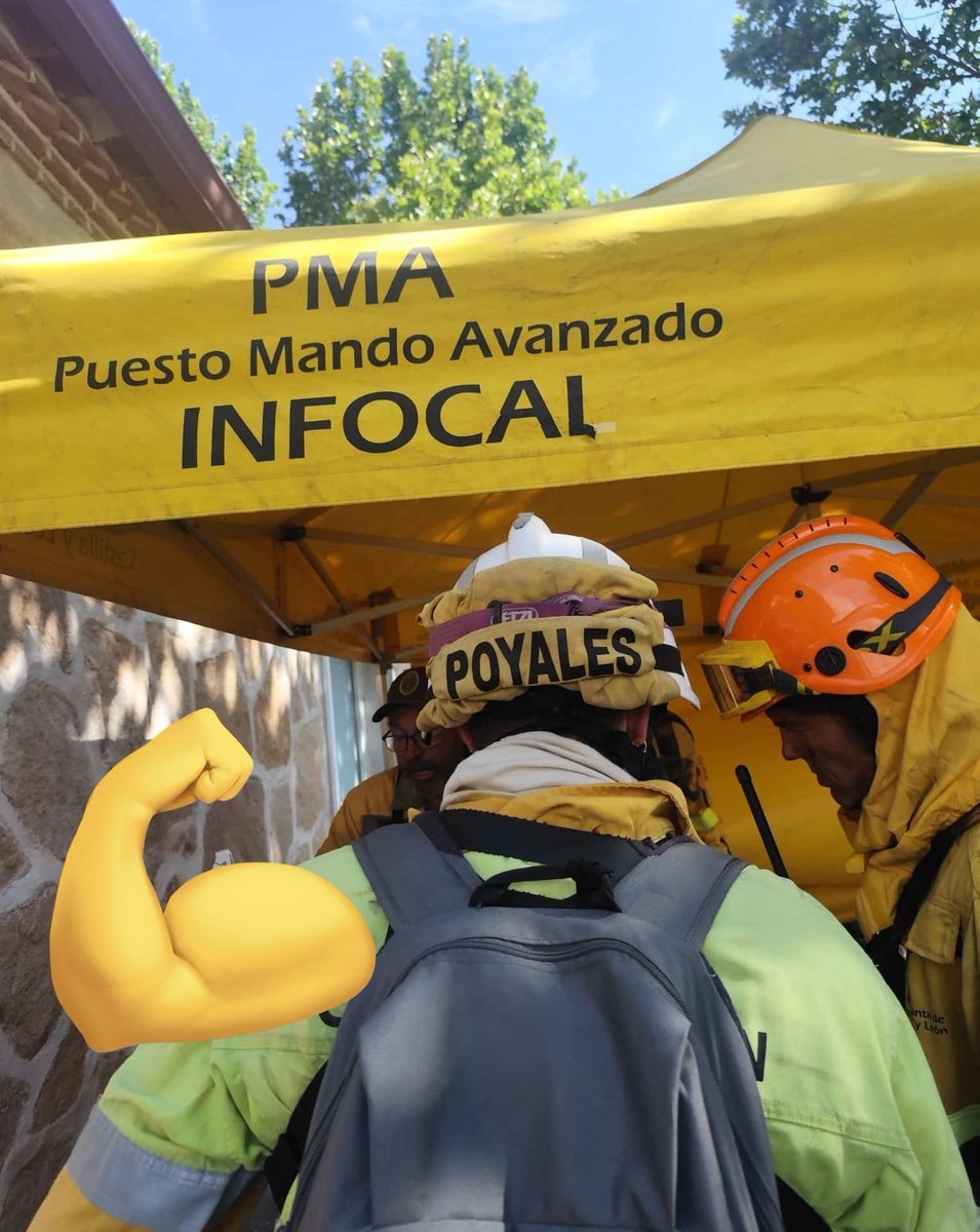 Mucho ánimo y recuperación a los compañeros del operativo <a href="/INFOCYL/">Incendios Forestales Castilla y León</a> que han sufrido accidentes en el incendio de Navaluenga, #IFNavaluenga, Ávila.

Están fuera de peligro, pero queda larga recuperación.

#YoQuieroVerteMañana.

Bomberos forestales y sus peligros...