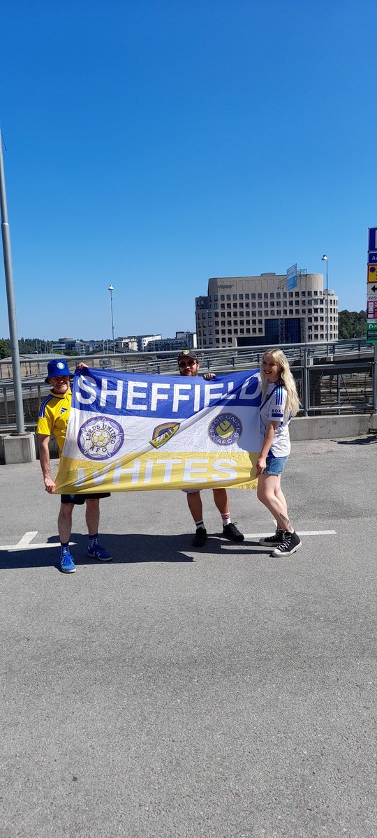 Lovely people from Sheffield Whites representing in Stockhom today