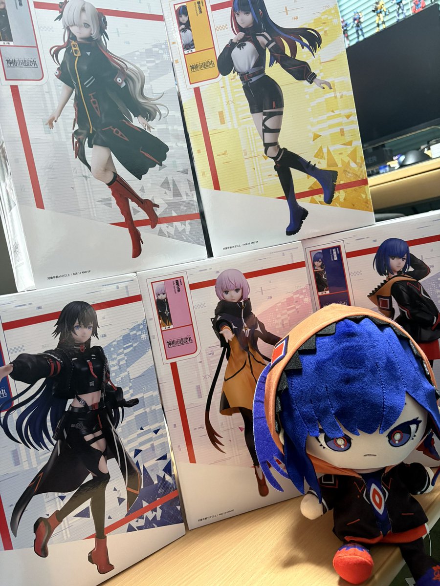 Hatoya46's tweet photo. なんとかフィギュアコンプ達成！！
 #神椿市建設中 https://t.co/RYHR6UHc7l