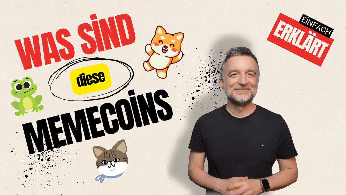 Liebe Alle, nach längerer Zwangspause bin ich endlich zurück auf #YouTube! Der Grund war erneut eine wichtige Stimm-OP die nun erfolgreich verlaufen ist. Am Sonntag um 22:22 Uhr gehts los: Das nächste #hakobert Erklärvideo "Was sind #Memecoins" geht online youtu.be/p4mYUGhpa64