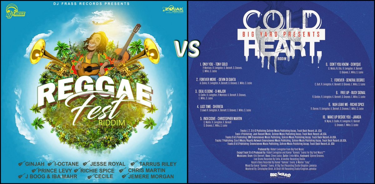 #ReggaeVibesKbc 2pm - 4pm.
Reggae Fest Riddim Vs Cold Heart Riddim kwenye mizani. 
Sema tu ikutoke..
#ReggaeMusicSoNice