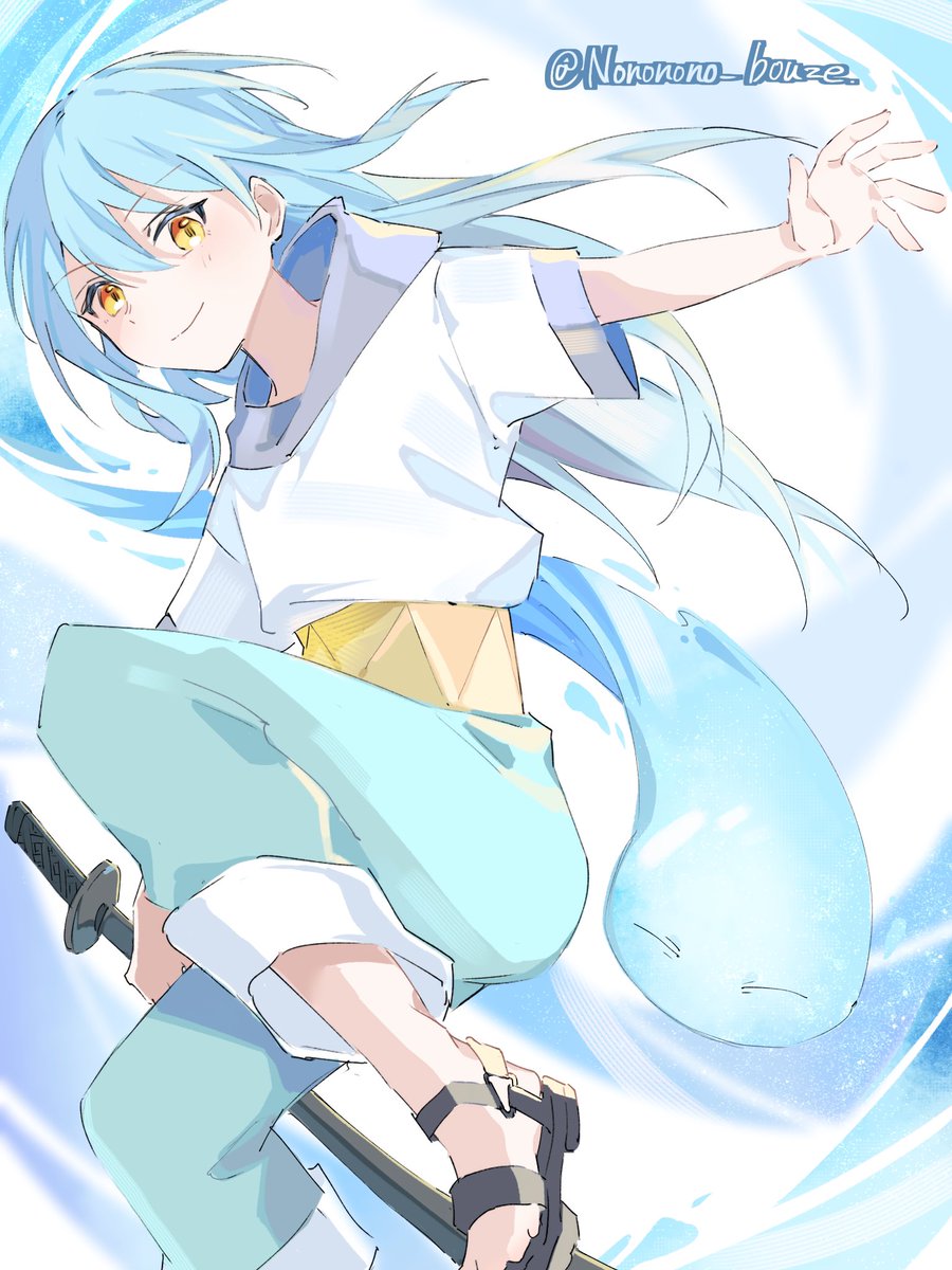 Nononono_bouzu's tweet image. この服かわよくて良き
#転生したらスライムだった件