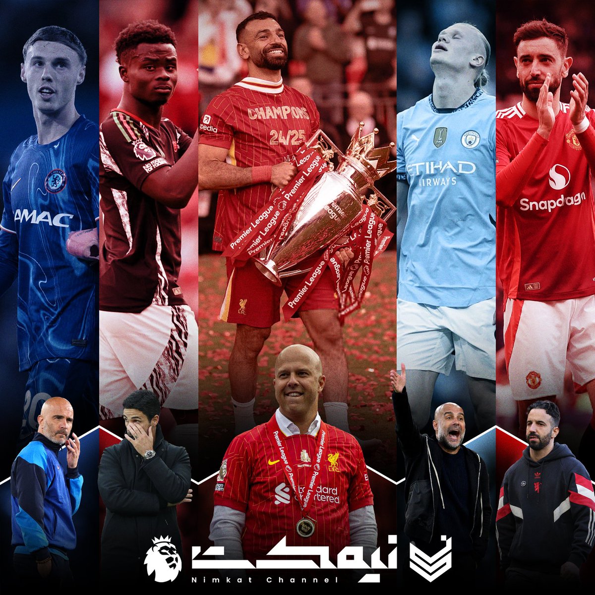 NimkatYT's tweet image. 📺 بررسی لیگ برتر ۲۵-۲۰۲۴
🏆 قهرمانی زیر سایه درخشش صلاح
❌ آرسنال ناکام بزرگ لیگ
👀 فصل ناامیدکننده پپ با سیتی
🎯 نیوکاسل و چلسی در منطقه سهمیه
📢 امشب ساعت ۱۰ از کانال یوتوب نیمکت
youtube.com/live/3bzibGeNb…