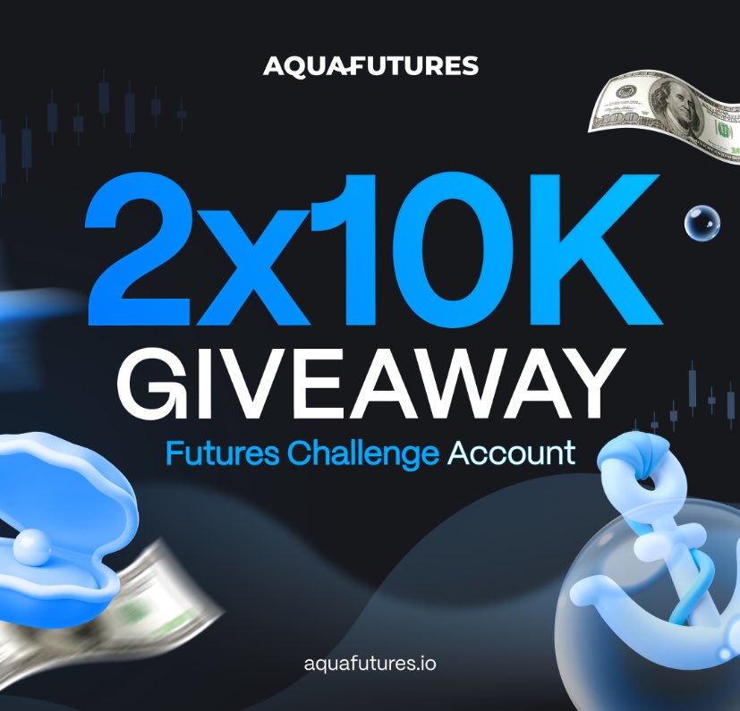 CHACHA - SMC x ICT (@prashaantfx) on Twitter photo $20K ACCOUNTS GIVEAWAY 🎁
We are giving away 2X10K Accounts sponsered by <a href="/Aqua_Futures/">AquaFutures</a> for free
How to participate:
Follow - <a href="/Prashaantfx/">CHACHA - THE OG⚡</a> <a href="/Aqua_Futures/">AquaFutures</a> <a href="/AquaFunded/">AquaFunded</a>
Like, REPOST, Tag 3 traders
Drop proof in comments 👍🏻
Winners announced within 5 days 🍀 $20K ACCOUNTS GIVEAWAY 🎁
We are giving away 2X10K Accounts sponsered by <a href="/Aqua_Futures/">AquaFutures</a> for free
How to participate:
Follow - <a href="/Prashaantfx/">CHACHA - THE OG⚡</a> <a href="/Aqua_Futures/">AquaFutures</a> <a href="/AquaFunded/">AquaFunded</a>
Like, REPOST, Tag 3 traders
Drop proof in comments 👍🏻
Winners announced within 5 days 🍀