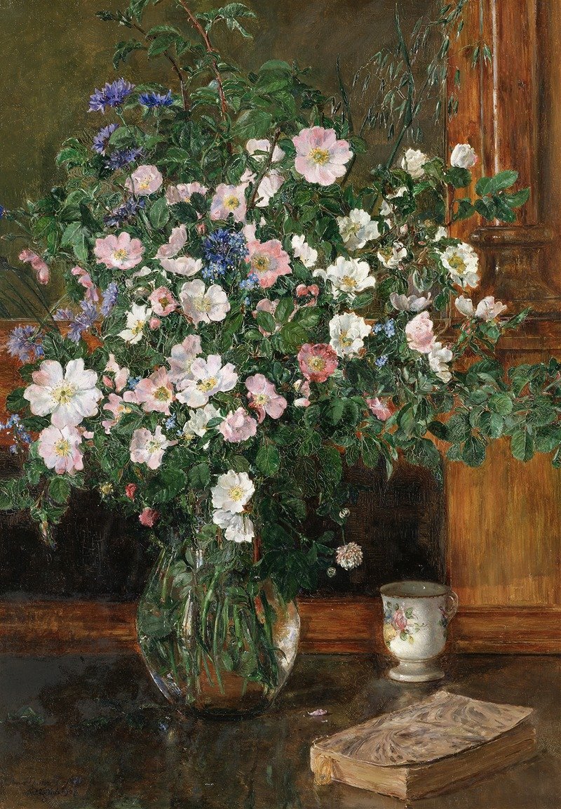 o0aga0o's tweet image. Wild Briar Roses (1908)
Anna Munthe-Norstedt (Swedish, 1854 - 1936)