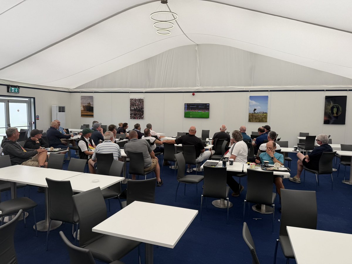 mgchiversNCG's tweet image. I walked in the media centre at Portrush baffled as to where everyone was
Of course…