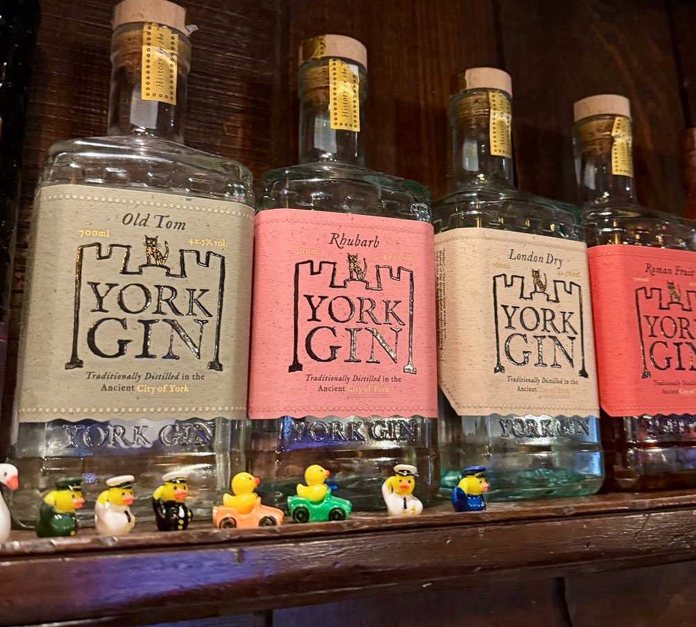 York Gin (@yorkgin) on Twitter photo York is full of eccentrics.
A regular at the King’s Inn on York’s Shambles keeps leaving mini duck figures behind.
So the staff have collected them all together. 🦆😂🥰
Nice to see this Waddling of Ducks on the gin shelf!
Dear York, please don’t ever change. 😂
<a href="/VisitYork/">✨ Visit York ✨</a> York is full of eccentrics.
A regular at the King’s Inn on York’s Shambles keeps leaving mini duck figures behind.
So the staff have collected them all together. 🦆😂🥰
Nice to see this Waddling of Ducks on the gin shelf!
Dear York, please don’t ever change. 😂
<a href="/VisitYork/">✨ Visit York ✨</a>