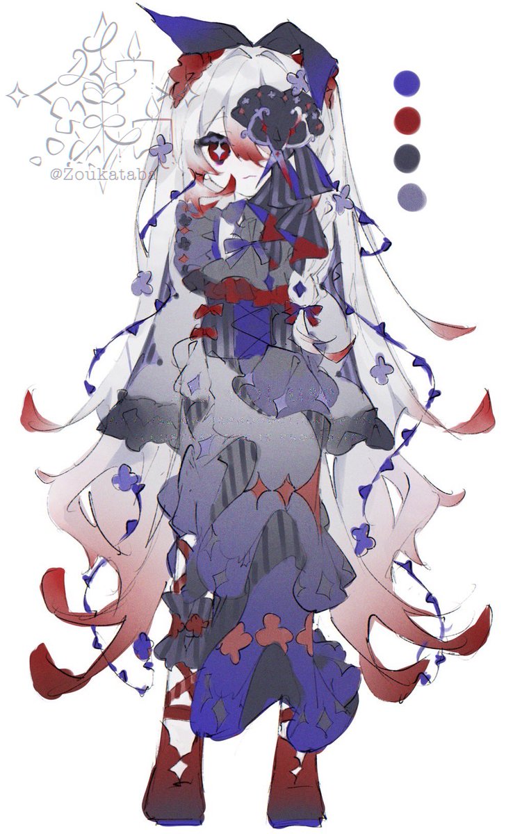 Zoukataba's tweet image. キャラクターデザイン💌 #OC