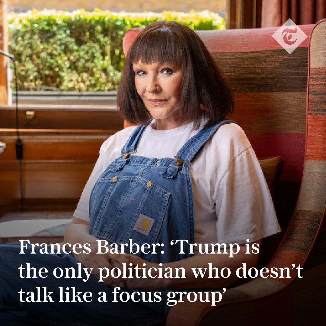 🗣️ Outspoken, unapologetic... and never out of work, Frances Barber returns in Whitstable Pearl – just don’t call it ‘cosy crime’

Read the full interview ⬇️
telegraph.co.uk/tv/2025/07/19/…