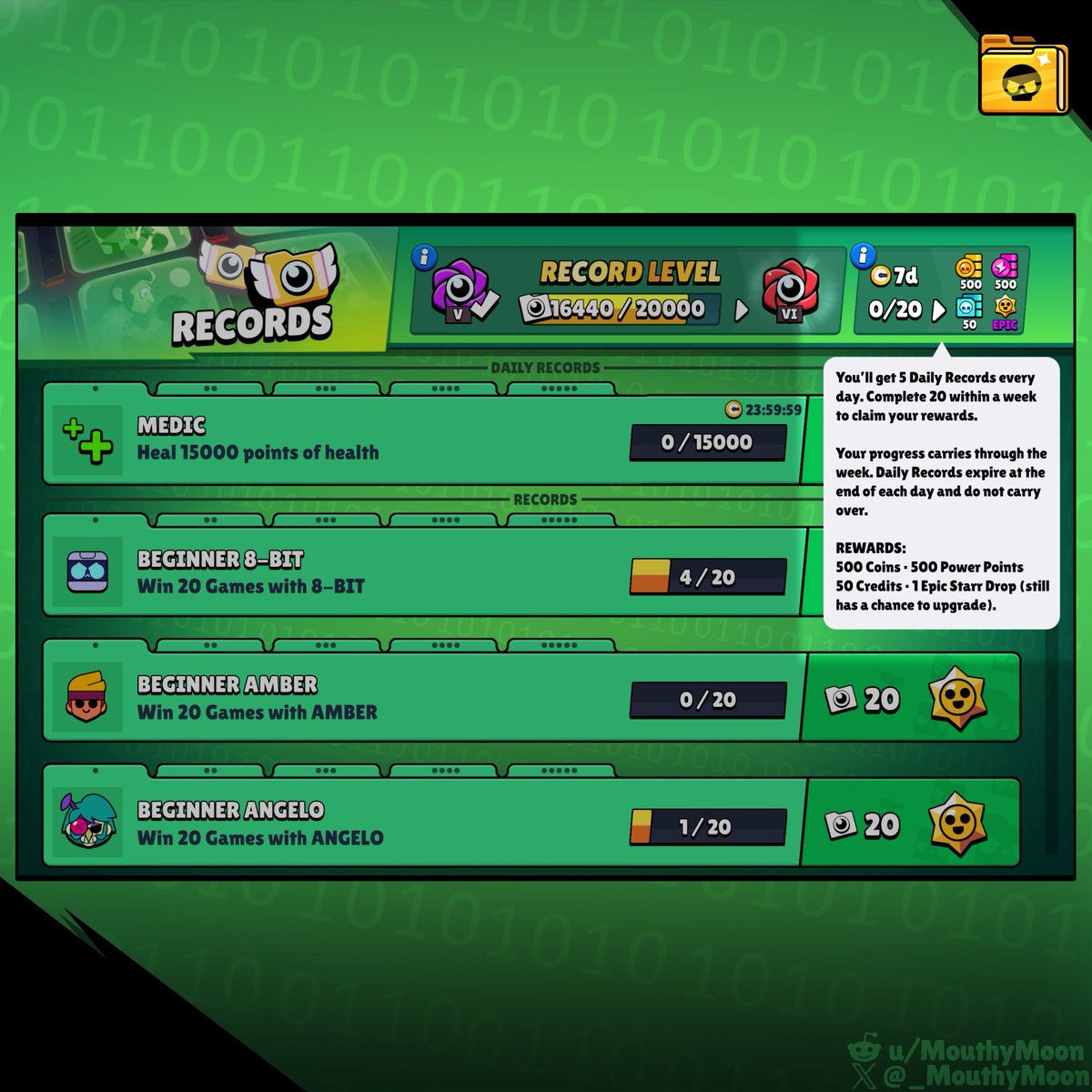 [CONCEPT] Records Rewards

(Finally i posted🥶)

#BrawlStars