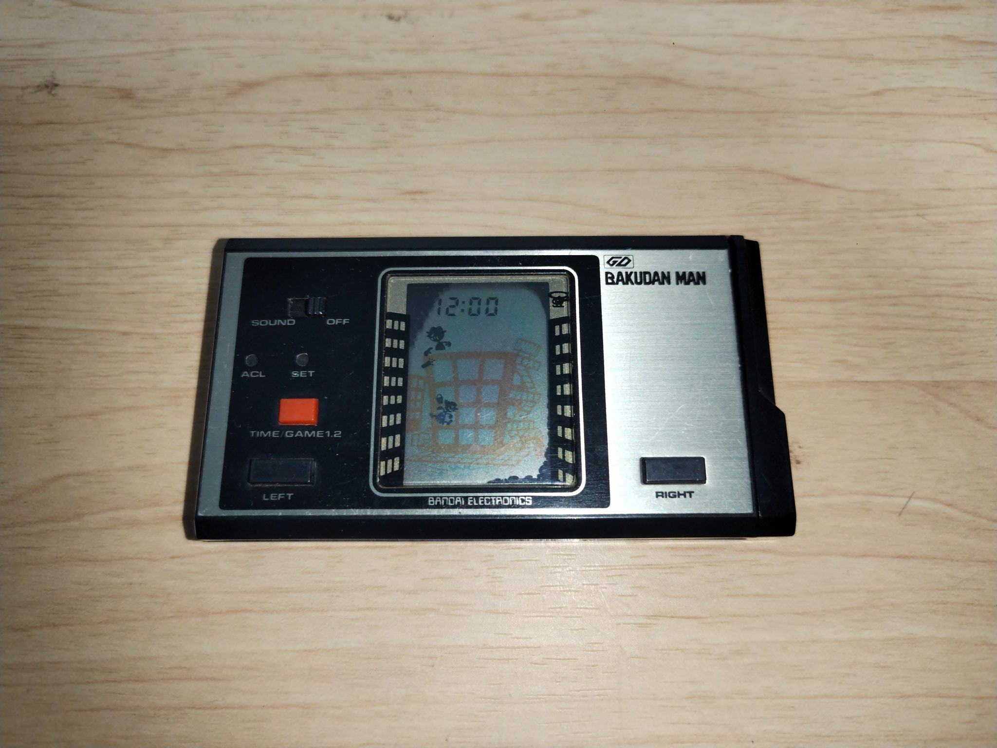 その他 BAKUDANMAN レトロ 液晶ゲーム】バクダンマン 爆弾マン バンダイ ゲーム