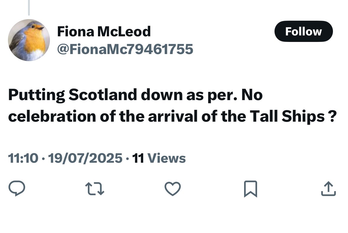 No one is putting Scotland down Fiona but yourself, and your outrageous bonker claim. Also Stephen ain’t gonna shag you hen