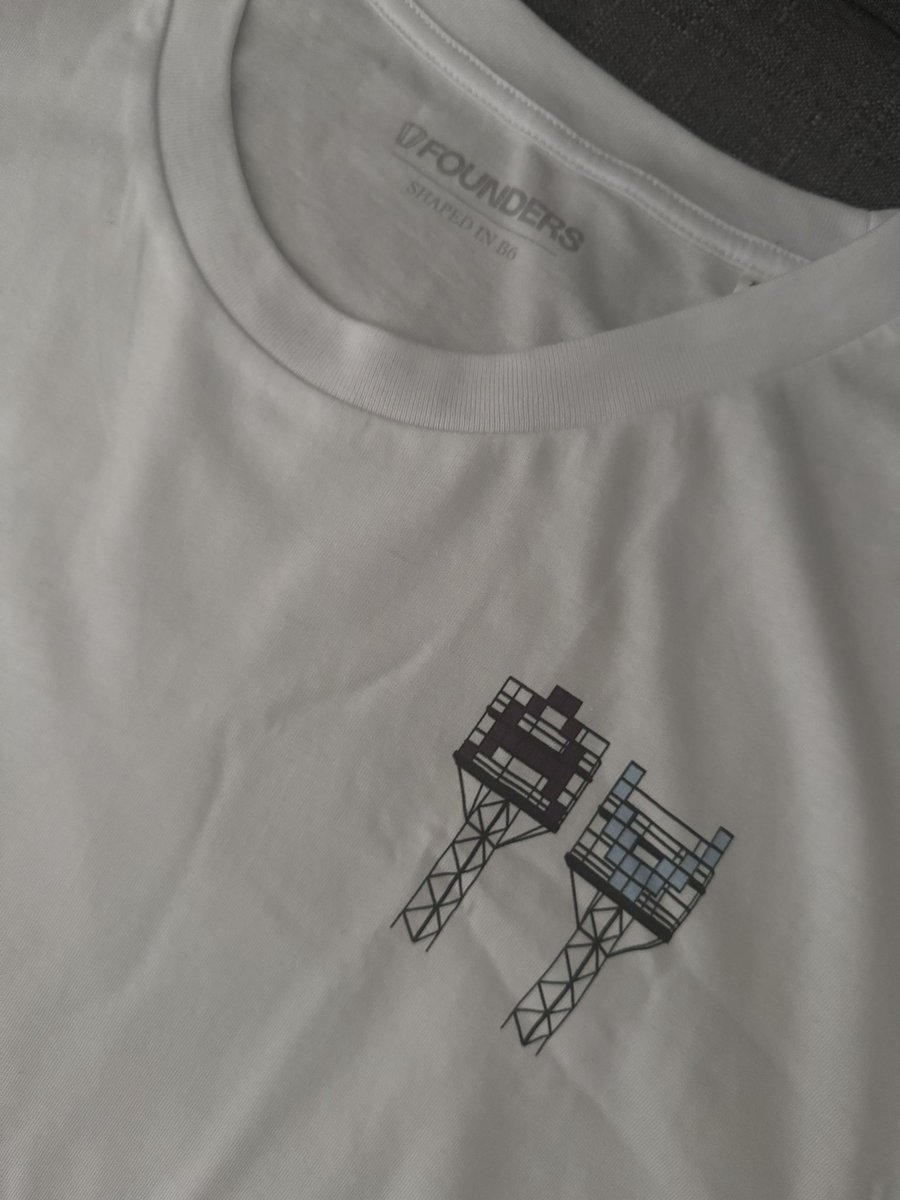 3PMSaturday's tweet image. I was extremely shocked to find this t shirt come through my door and it’s not Fruit of the Loom?
Excellent quality, free postage too.
@FoundersDesign