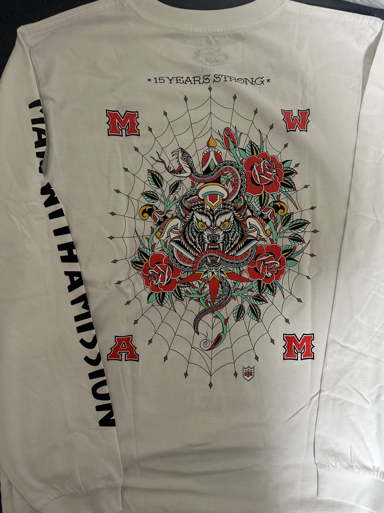 新品☆完売 Tokyo Hiro×MWAMコラボTシャツ（ホワイト）Mサイズ Tokyo Hiro×MWAMコラボTシャツ（ホワイト） - MWAM Web Shop