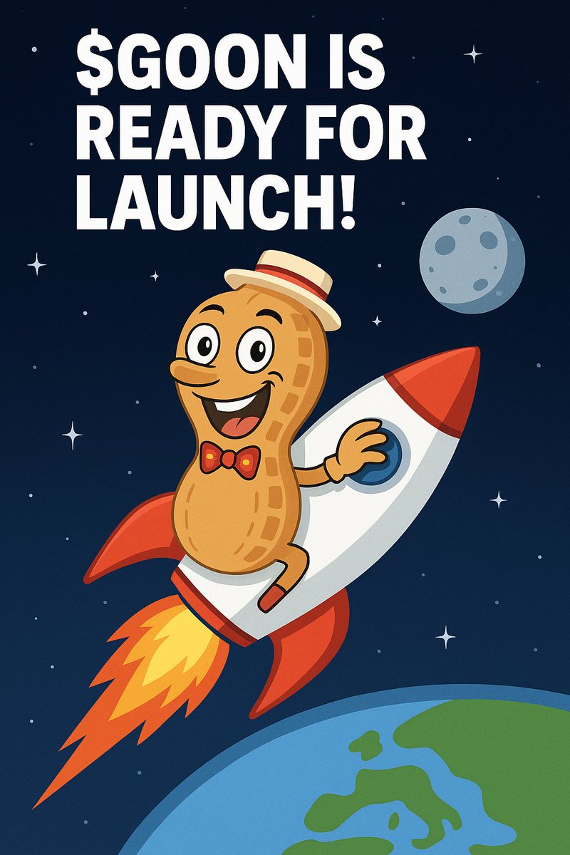 cryptic_webber's tweet image. 📢 THREAD: The $GOON Awakening Begins in 3 HOURS! 🥜🚀

The countdown is real.

⏰ 3 HOURS to $GOON LAUNCH
💥 Time to go full Goon Mode!

Final Prep Checklist:
✅ Top up that $SOL
✅ Double-check Phantom
✅ Get in the VC — don’t miss the launch energy!