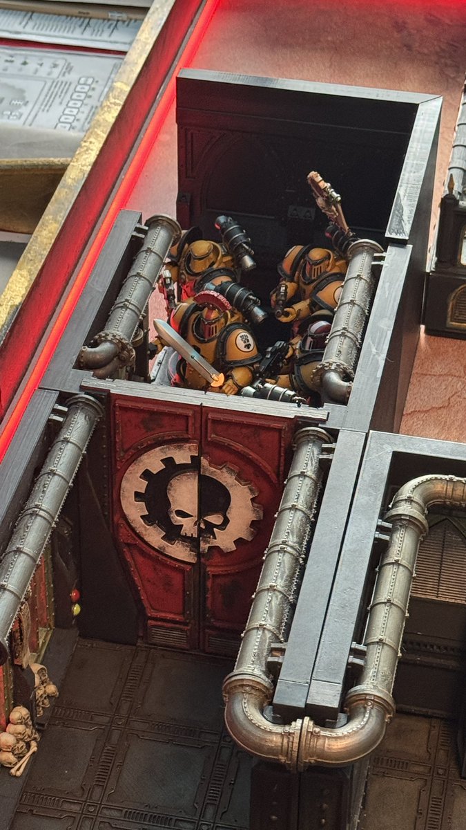 CMValrak's tweet image. Everyone is playing playing Horus Heresy 3.0, they’re living in the past, I’m playing 1/18th scale! 😂😂😂