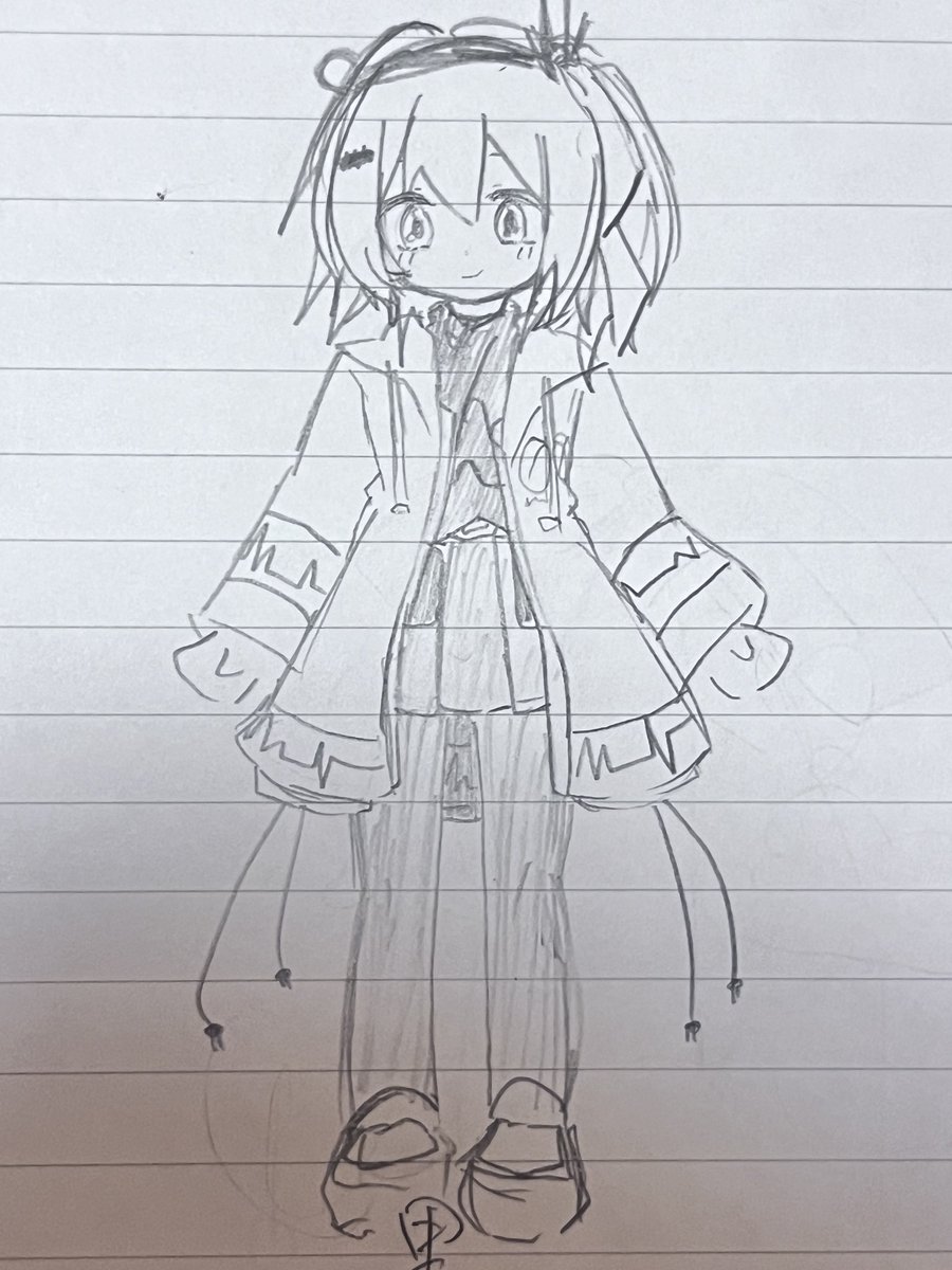 久々に全身絵描いた