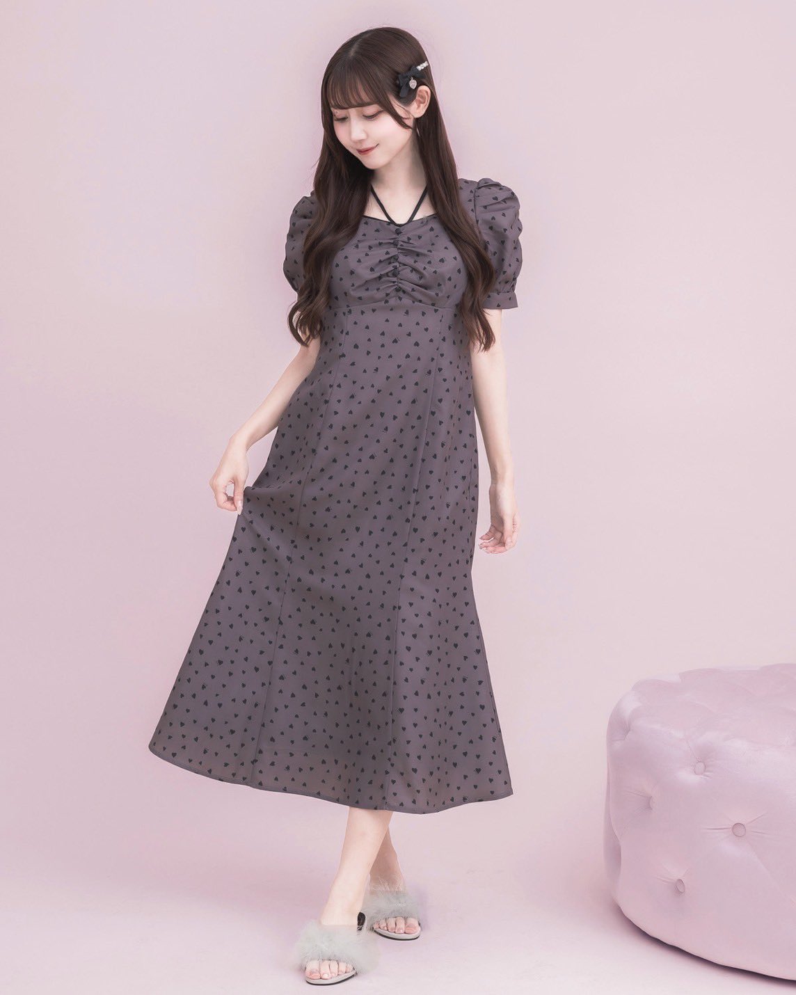 お値下げ ♡ Pium ワンピース バレンタイン ♡ Pium ワンピース【お値下げ希望の場合はコメントください