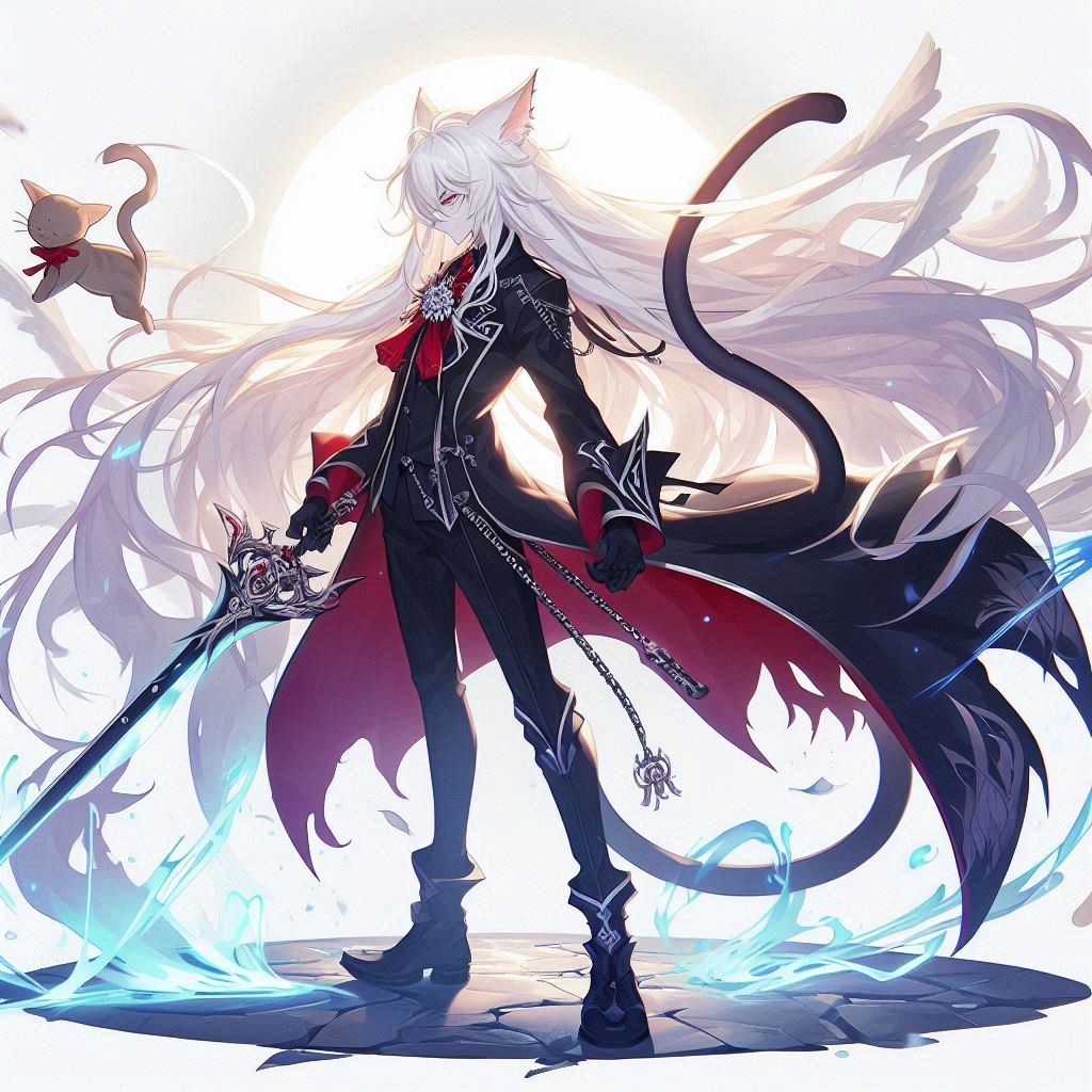 Alucat 🗡🧛‍♂️😺 Happy Caturday 😊🐈