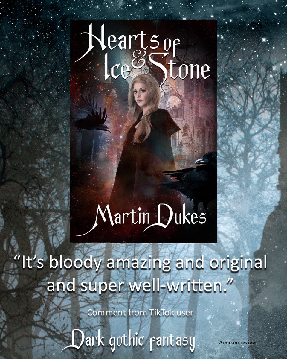 Literary gothic fantasy that will chill you to the core. Think-Jane Austen meets Stephen King
mybook.to/nQeJ3C
#gothic #literaryfiction #fantasy #bookblogger #reading #readingcommunity