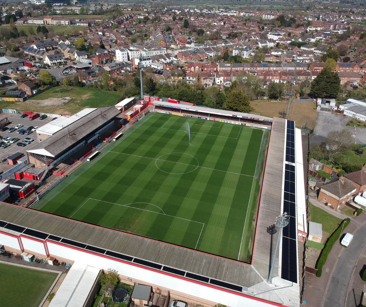 Please note the screen will be out of use for maintenance during pre-season 📺

Also, all supporters with tickets in the Colin Farmer Stand sponsored by <a href="/youfibre/">YouFibre</a> will need to enter via Gate 5 today 🏟️

We apologise for any inconvenience ❤️

#ctfc♦️ | <a href="/CTFCofficial/">Cheltenham Town</a>